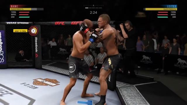 UFC 3 Пять ударов ногой в голову смотреть онлайн