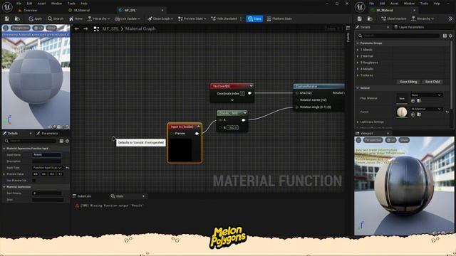 Уроки Unreal Engine 5 - Создание материала: Подробный процесс смотреть онлайн