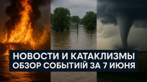 Новости Сегодня 07.06.2025 - Россия, Москва, Экстренный вызов новый выпуск, Катаклизмы, США Венс