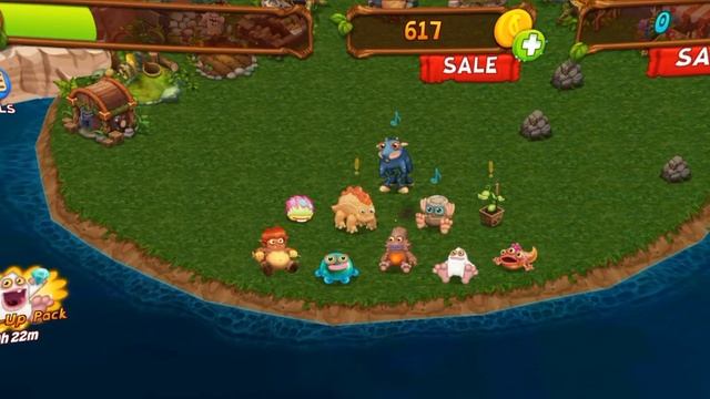 играю в my singing monsters Dawn of fire 1 день смотреть онлайн