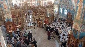 Литургия архиерейским чином в престольный праздник храма равноапп. Константина и Елены 3.06.2025