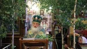 Проповедь архиепископа Дамиана на Троицу.Киевский Свято-Введенский мужской монастырь.16.06.2019