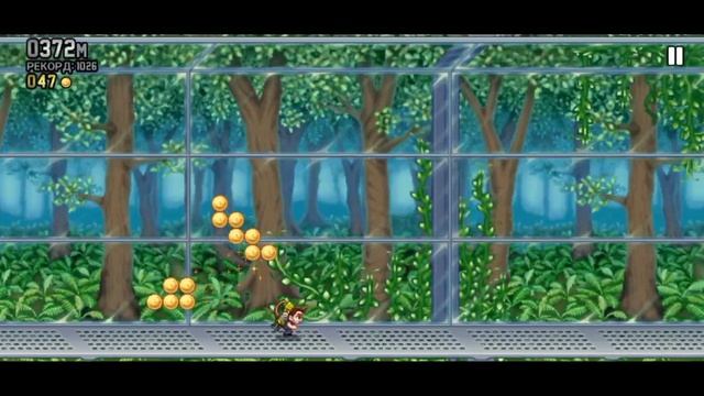 1.Играю в Jetpack Joyride смотреть онлайн