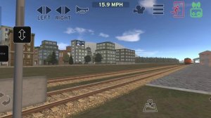 Работаю дежурным по переезду в игре Train and rail yard simulator ч?