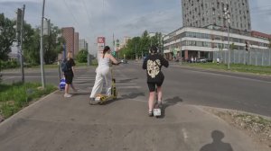 5. Фиксация нарушения п. 24.8 ПДД РФ. Кикшеринг Яндекс.GO и Whoosh