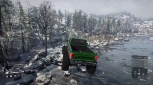 Машины которые легко достать в начале в игре snow runner #snow