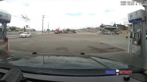 Пожилой мужчина с действующим ордером на арест вступил в перестрелку с сотрудником полиции штата