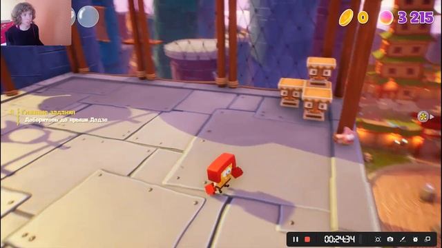 SpongeBob SquarePants The Cosmic Shake || Так вот где Сэнди смотреть онлайн