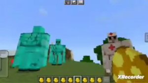 Как скачать мод на новых големов в Minecraft ПЕ