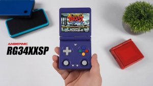 ANBERNIC RG 34XXSP Hands On, A New Clamshell Handheld With Sticks!