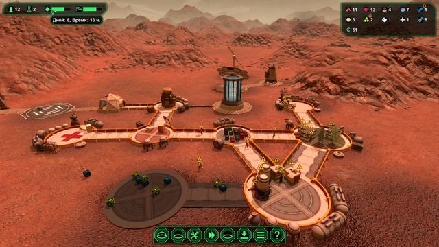 Возвращение игры [Planetbase] #BaseD1 #1 смотреть онлайн