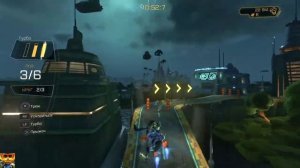 Ratchet & Clank победить золотой кубок за 1:35 на планете Рилга