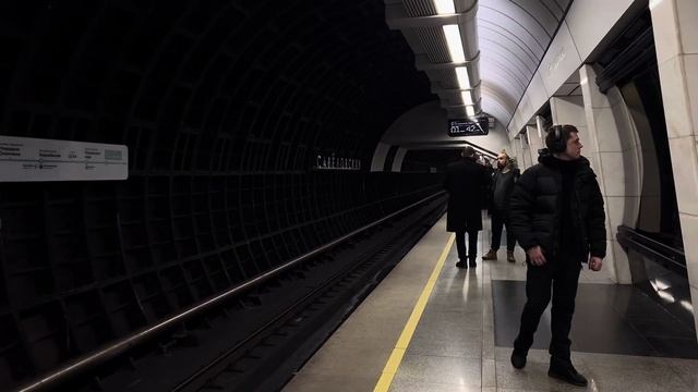 Ночная Перегонка Метропоезда 81-717.5М/714.5М (Синергия-2) « смотреть онлайн