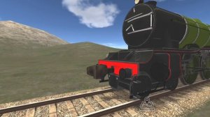Train and rail yard simulator-замер скорости паровозов