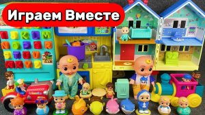 Играем в игрушки из мультика Cocomelon 🍉 Кухня для малышей и весёлое приготовление еды