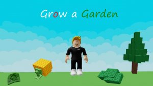 Обзор на мой сад в Grow a Garden