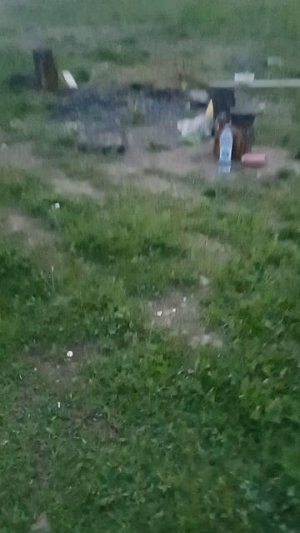 Суп на костре.