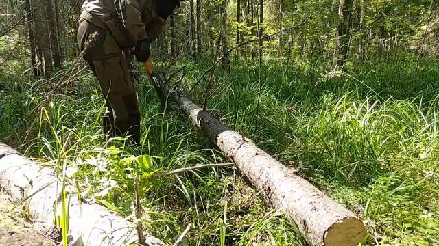 ЗАГОТАВЛИВАЮ БРЁВНА ДЛЯ ПОСТРОЙКИ (ЗАМЕНЫ) КРЫШИ В СТА смотреть онлайн