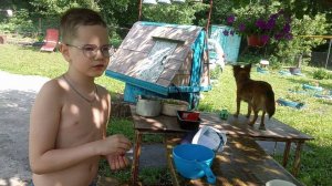 Объедаюсь, пошла клубника у бабушки в деревне 08-06-2025