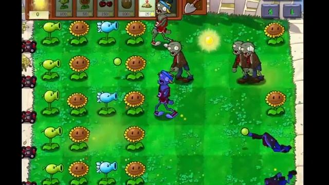 Начало безумия!  PvZ Brutal Mode прохождение