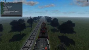 я машинист поезда в роблоксе *путь к морю*