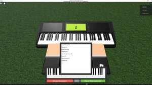 Как играть "Гимн Россий" на пианино в роблокс