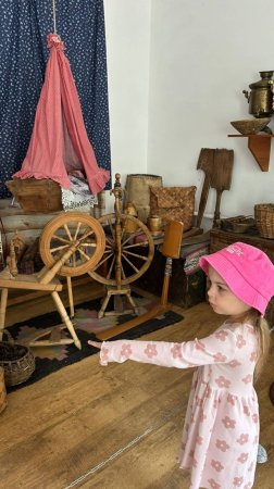 Посетили музей как жили люди до СССР в советское время.