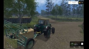 Оприскав поле (Farming Simulator 15)