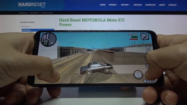 GTA: San Andreas на Motorola Moto E7i Power | Как работают игры на Motorola Moto смотреть онлайн