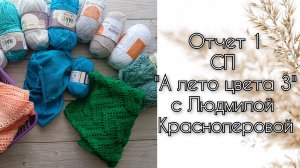 Отчет 1 СП "А лето цвета 3" с Людмилой Красноперовой