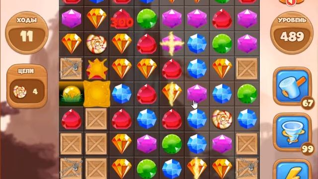 Сокровища Пиратов 489 уровень - Pirate Treasures Level 489 смотреть онлайн