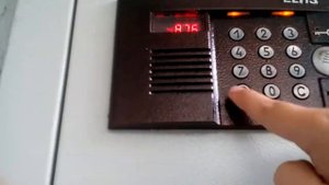 Как открыть домофон ELTIS  dp400-td16