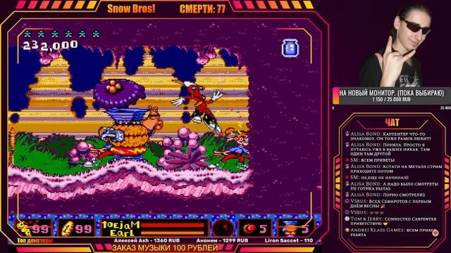 ToeJam & Earl in Panic on Funkotron! CO-OP с ConnectedCarpenter! смотреть онлайн