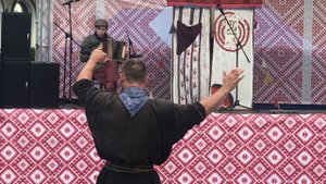 Денис Антипов в Усть-Ижоре. Троица, 8 июня 2025 г.