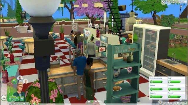 LP The sims 4 "На работу!" #22  очень маленький доход! смотреть онлайн
