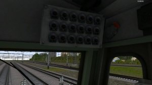 Запуск ВЛ80С в RTRAINSIM.