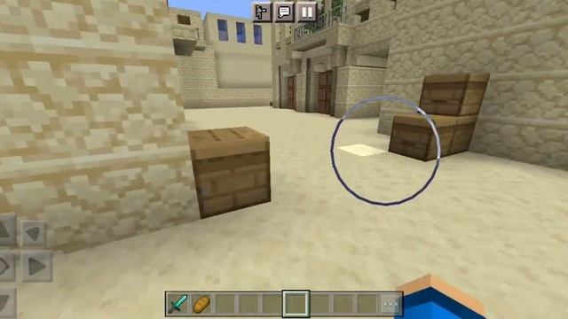 я зделал обзор на карту sandstone в Minecraft смотреть онлайн