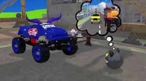 Машинки летают и прыгают! Развивающие мультики Машины помощники. Мультфильмы про машинки