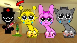 Итальянские мемы VS Спрунки Gmod|Мультики про Спрунке в ГАРРИС МОД