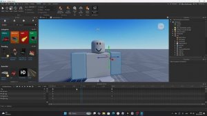 Как заставить персонажа делать анимацию в Roblox Studio