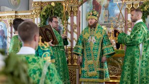 Празднование дня Святой Троицы. Ейск, Свято-Никольский собор, 8.06.2025 г