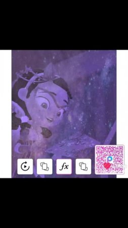 Туториал по обработке кадра с Машей из сказочного патруля в приложении Picsart