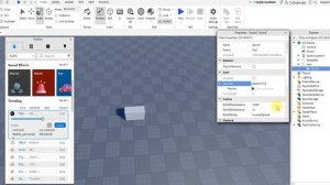 Как сделать исходящий звук от объекта в Roblox Studio