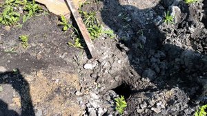 Сухая дырка. 51 метр, воды нет!