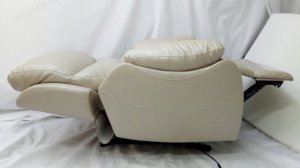 Кресло-реклайнер в экокоже Boston Shine iCed coffee от производителя KresloRecliner.ru