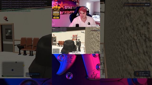 НАБОР В СЕМЬЮ В GTA 5 RP - ПРОМОКОД Carlos #shorts смотреть онлайн