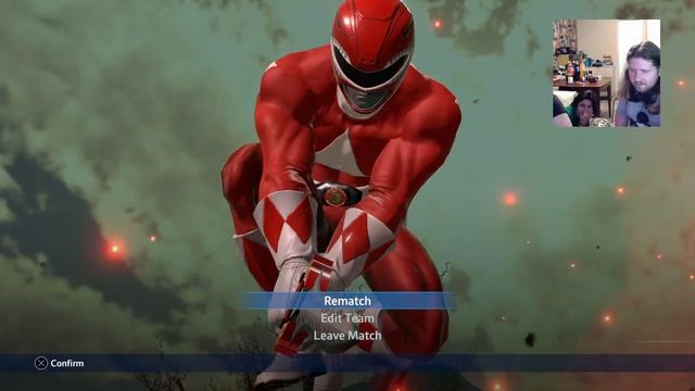 Дружеское рубилово в Power Rangers Battle for the Grid смотреть онлайн