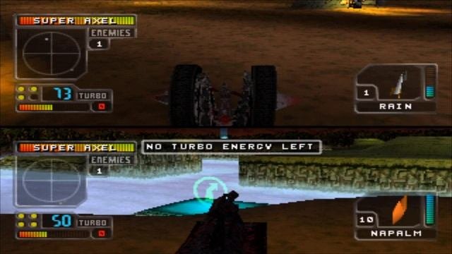 Twisted Metal-4 на двоих: Super Axel&Minion