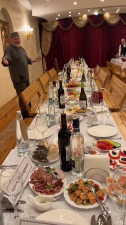 Праздничная трапеза на престольный праздник