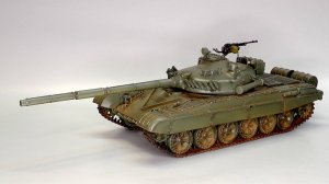 08. Сборка и окраска Танка Т-72А. AVD MODELS (3014). Масштаб 143.